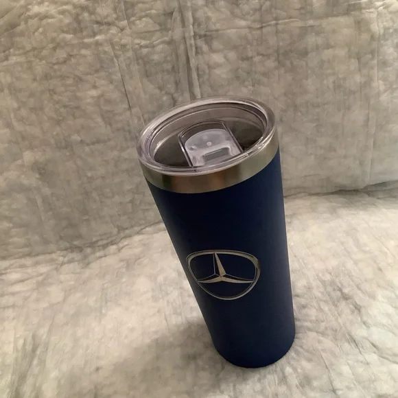 Mercedes Benz Engraved Stainless Steel Thermal Double Wall 22 oz Drink Tumbler - Picture 12 of 12